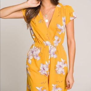 Floral Charlotte Russe Jumpsuit